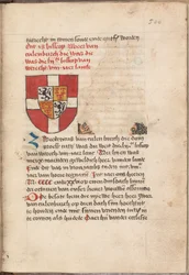Kattendijk Chronicle - The History or Chronicle of Holland, Zeeland and Friesland and the Diocese of Utrecht and Many Lands That Will Be Named Hereafter - KB KW 1900 A 008, Folium 500r