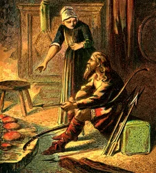 King Alfred and the Cakes