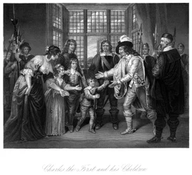 King Charles I 1600-1649 and His Children