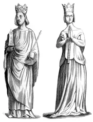 King Charles V of France and Joanna of Bourbon