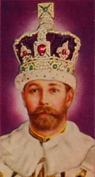 King George V at his coronation