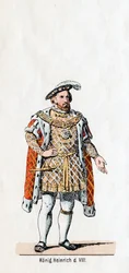 King Henry VIII of England, Costume Design for Shakespeare