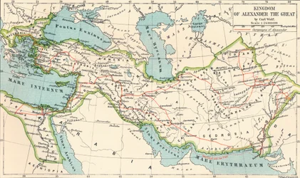 Kingdom of Alexander the Great, c1901, 1902