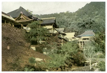 Kiyomizu Temple, Kyoto, Japan, 1904