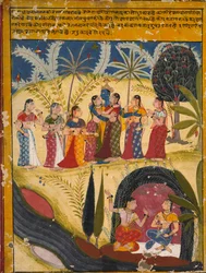 Krishna and Gopis, c. 1660
