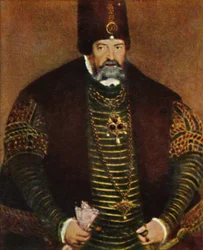 Kurfürst Joachim II. V. Brandenburg 1505-1571 (Painting by L. Cranach)
