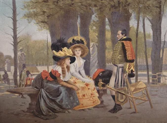 The Chat. - Life in Paris in 1793, 1896