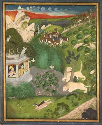 Ladies Shooting from a Pavilion, c. 1810