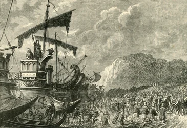 Landing of Julius Caesar in Britain