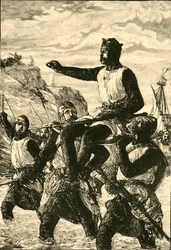 Landing of Roger Guiscard in Sicily, 1057, 1890