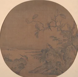 Landscape with Birds