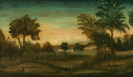 Landscape with Buildings, Fourth Quarter 18th century