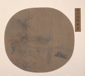 Landscape with Drunken General and Servant