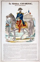 Le General Cavaignac, 28 June 1848, France