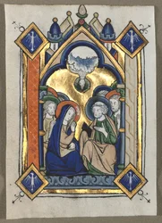 Leaf Excised from a Psalter: The Pentecost