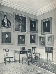 Leaving Portraits in the Drawing-Room