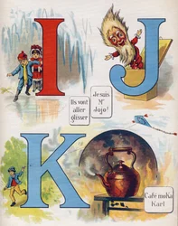Letter I, J and K: They