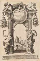 Libro Appartenente al Architettura [Title Page], 1568