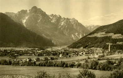 Lienz and the Spitzkofel, Tyrol, Austria, c. 1935
