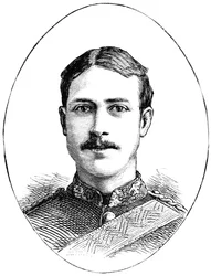Lieutenant Henry Gribble, 3rd Dragoon Guards, c1882