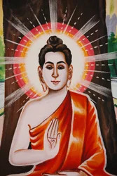 Life of the Buddha: Teaching the Four Noble Truths, Siem Reap, Cambodia