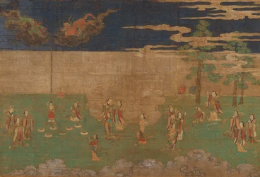 Life of the Buddha, The Birth of the Buddha, early 15th century
