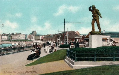 Lifeboat Memorial, Margate, Kent, c1905