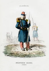 Light Infantry, French Army in Algeria