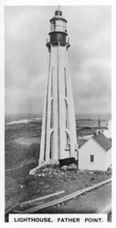 Lighthouse, Father Point, Quebec, Canada, c1920s