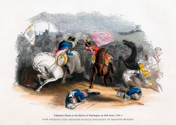Ligoniers Horse at the Battle of Dettingen