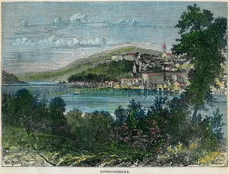 Londonderry, Ulster, Ireland, c1880