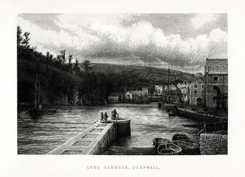 Looe Harbour, Cornwall, England