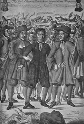 Lord Chancellor Jeffreys Taken in Wapping, 1688