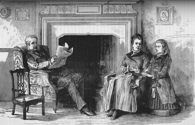 Lord and Lady Wolseley and their daughter