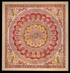 Lotus-blossom petal canopy, 1500s-early 1600s