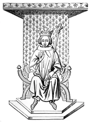 Louis IX, 14th century, 1870