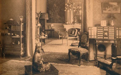 Louis XIV Room at the Cuban Embassy in Brussels, Belgium