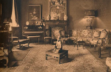 Louis XIV Room at the Cuban Embassy in Brussels, Belgium