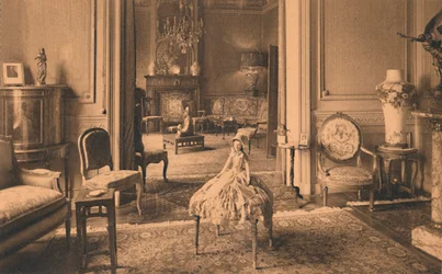 Louis XVI Room at the Cuban Embassy in Brussels, Belgium