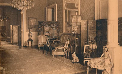 Louis XVI Room at the Cuban Embassy in Brussels, Belgium