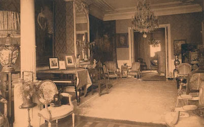 Louis XVI Room at the Cuban Embassy in Brussels, Belgium
