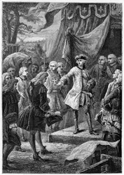Louis XV, King of France and the Ambassador of Netherlands, 19th century