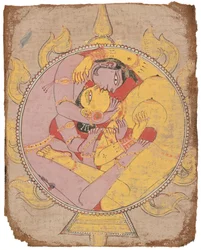 Lovers in Dalliance, 18th century