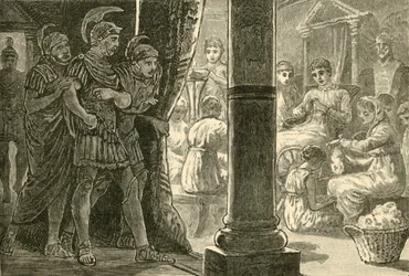 Lucretia Among Her Maidens, 1890