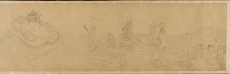 Luohans Crossing the Sea