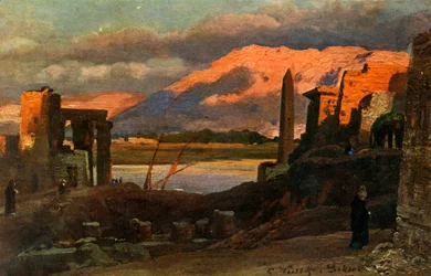 Luxor and the mountains of Thebes