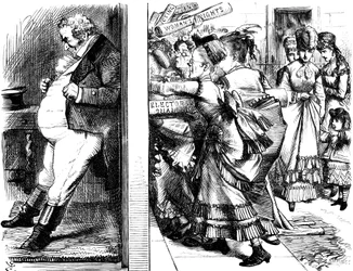 Lydia Ernestine Becker, British advocate of female suffrage, 1870