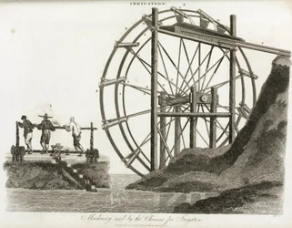 Machine used by the Chinese for irrigation