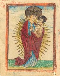 Madonna and Child in a Glory