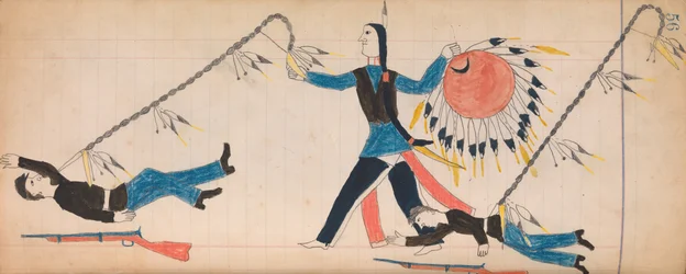 Maffet Ledger: Drawing, ca. 1874-81